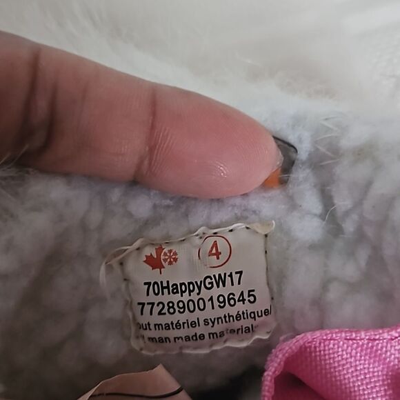 70 Happy Toddler Girl's Waterproof Winter Boots Pink 4 - Picture 8 of 16